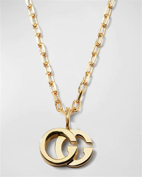 gucci gg gold necklace